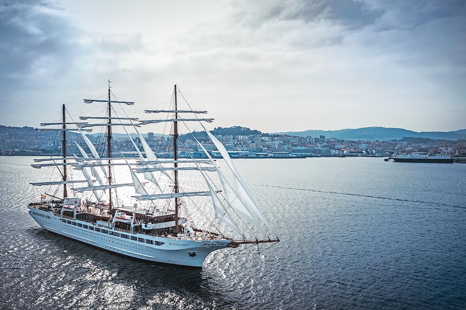 Sea Cloud Spirit, un velero histórico que integra las últimas tecnologías audiovisuales de Televés